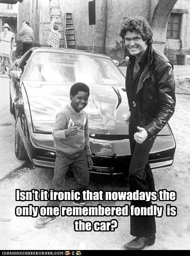 Isn't it ironic that nowadays the only one remembered fondly  is the car?