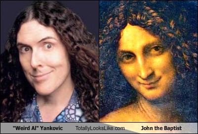 "Weird Al" Yankovic Totally Looks Like John the Baptist