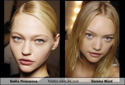 Sasha Pivovarova Totally Looks Like Gemma Ward