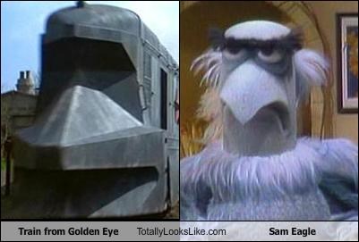Train from Golden Eye Totally Looks Like Sam Eagle