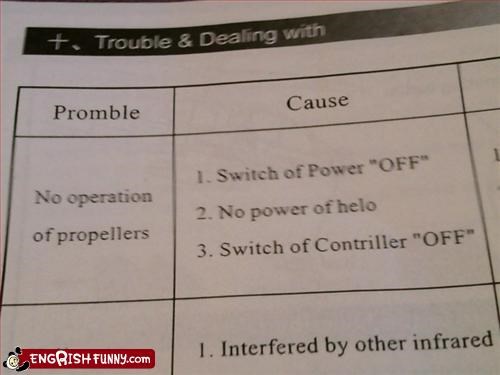 Got a Promble?