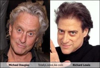 Michael Douglas Totally Looks Like Richard Lewis