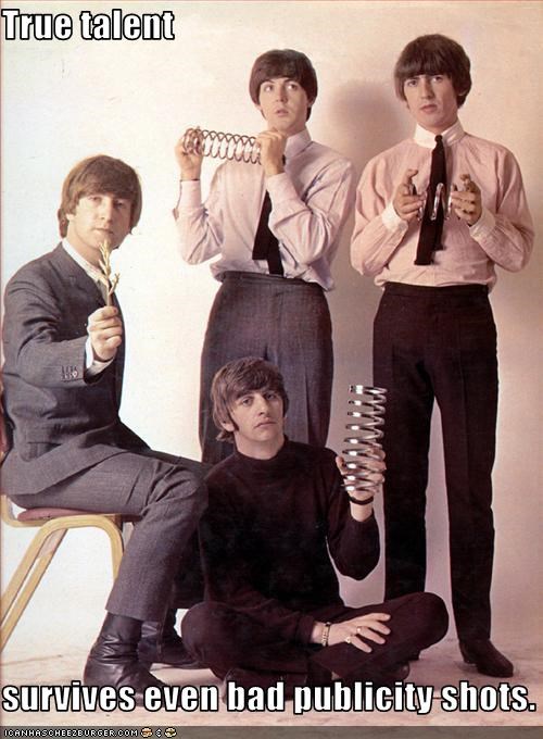 True talent  survives even bad publicity shots.
