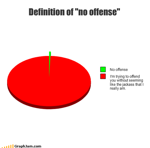 Definition of "no offense"