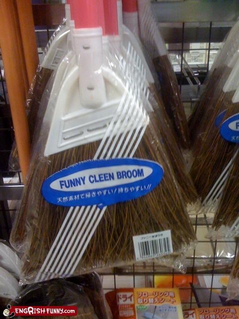 Funny Cleen Broom