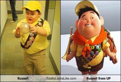 Russell Totally Looks Like Russell from UP