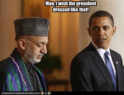 Man, I wish the president dressed like that!