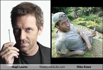 Hugh Laurie Totally Looks Like Mike Rowe