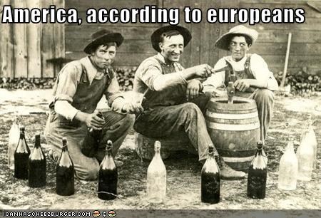 America, according to europeans