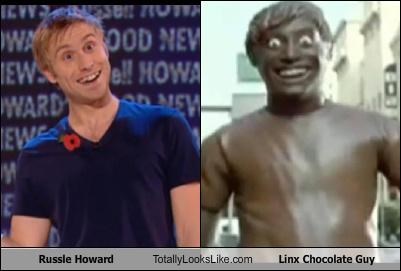 Russle Howard Totally Looks Like Linx Chocolate Guy