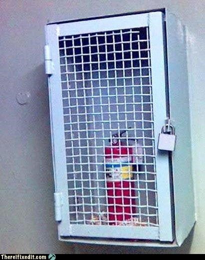 In case of fire...