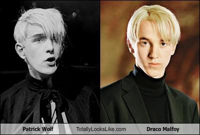 Patrick Wolf Totally Looks Like Draco Malfoy