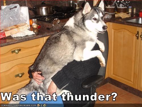 Was that thunder?