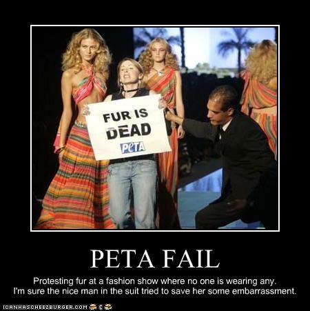 PETA FAIL