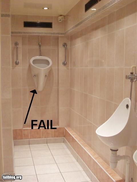Urinal Fail