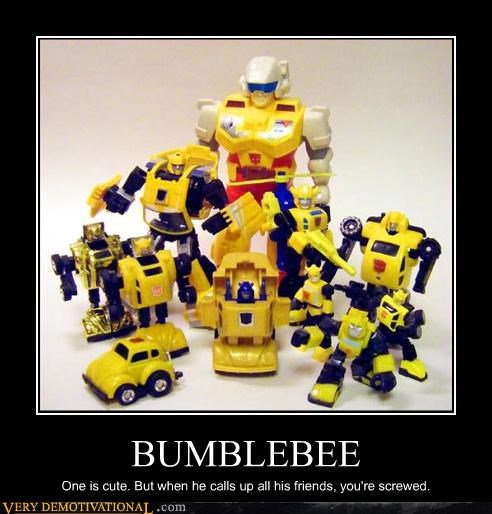 Bumblebee Has a Posse