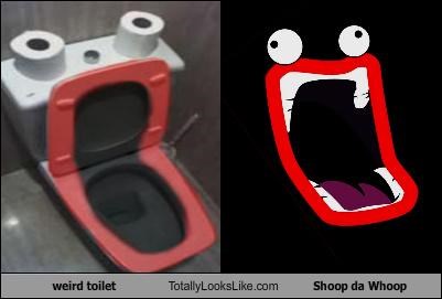 weird toilet Totally Looks Like Shoop da Whoop