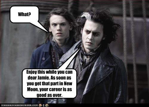 Johnny Depp knows how to avoid bad roles!