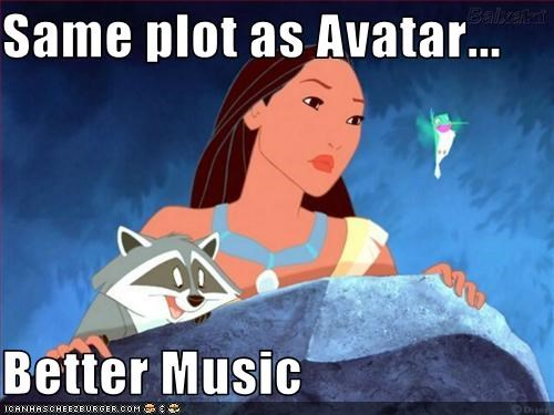 Same plot as Avatar...  Better Music