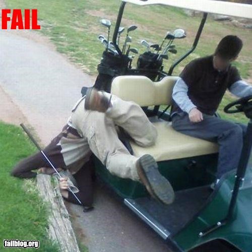 Golfing Fail
