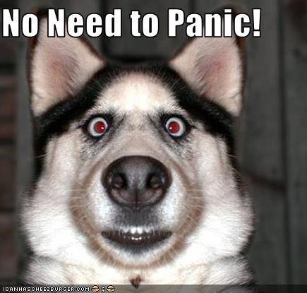 No Need to Panic!