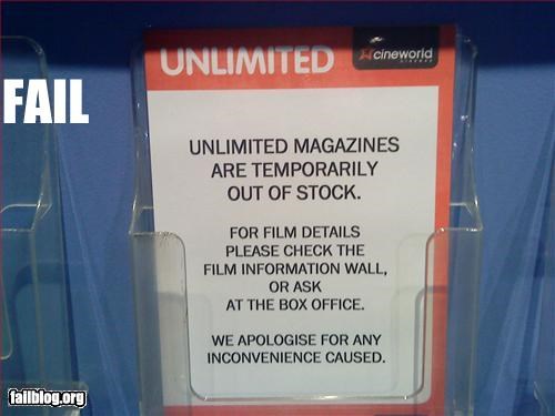 Unlimited Fail