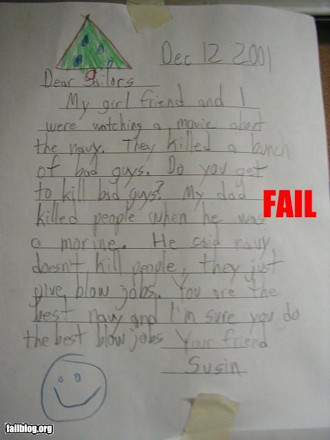 Letter Fail
