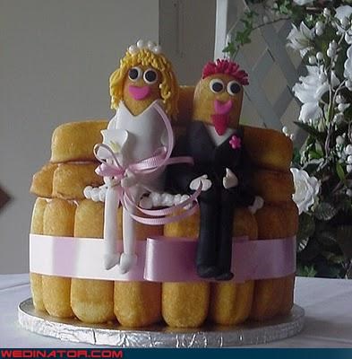 twinkie wedding cake