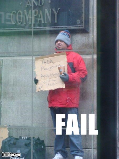 Hobo Pregnancy Fail