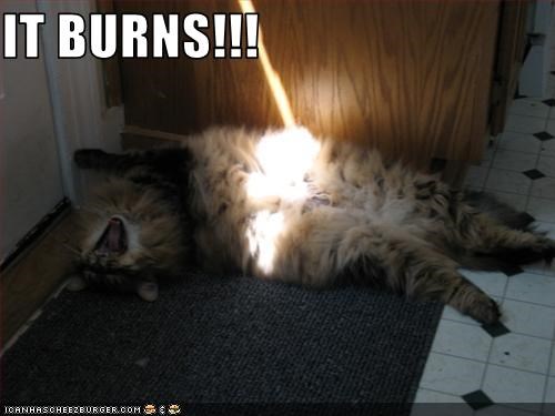IT BURNS!!!