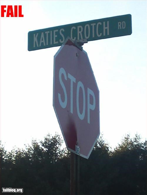 Street Name Fail