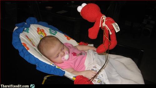 Hang in there Elmo!