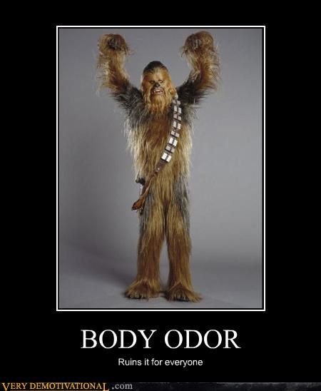 Chewbacca Needs Some Old Spice