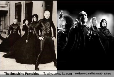 The Smashing Pumpkins Totally Looks Like Voldemort and his Death Eaters