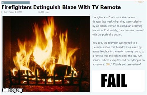 Fire Danger Fail