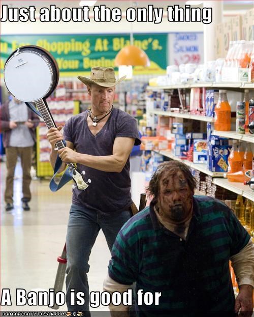 Just about the only thing  A Banjo is good for