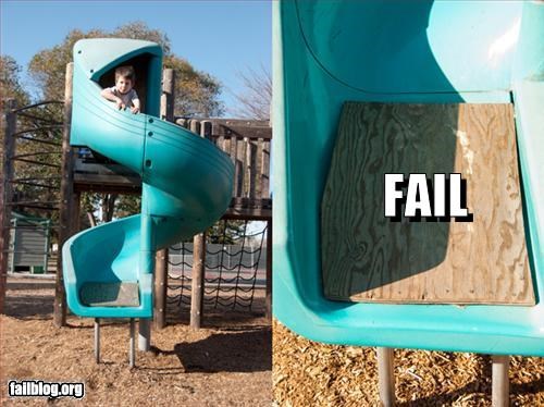 Playground Maintenance Fail