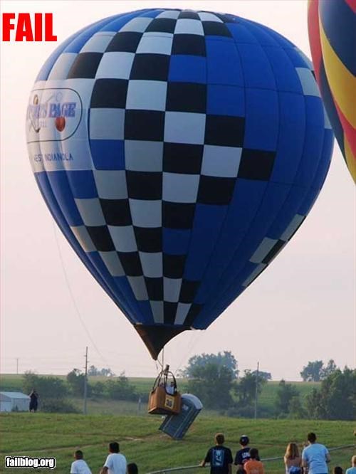 Hot Air Balloon Fail