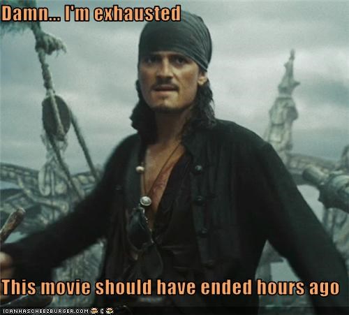 Damn... I'm exhausted  This movie should have ended hours ago