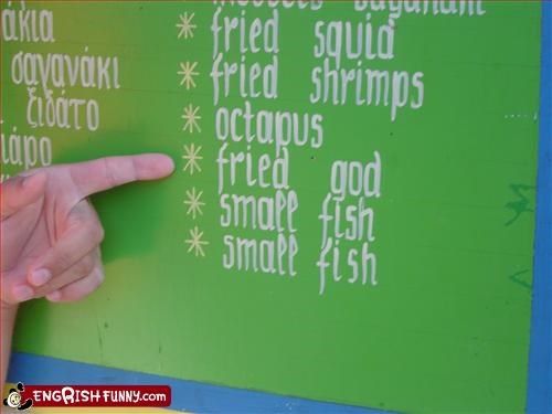 Fried God and Octapus