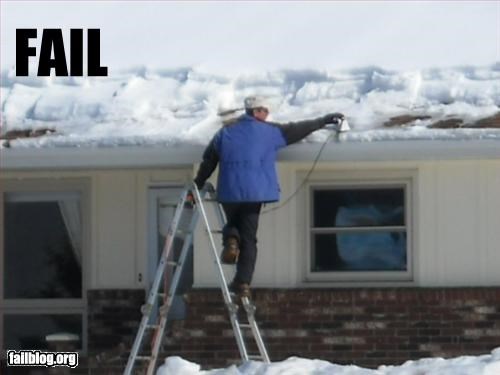 Ice Removal Fail