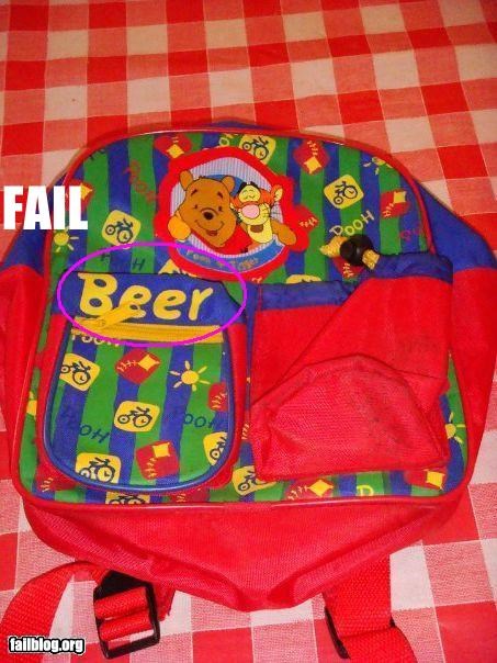 Backpack Fail