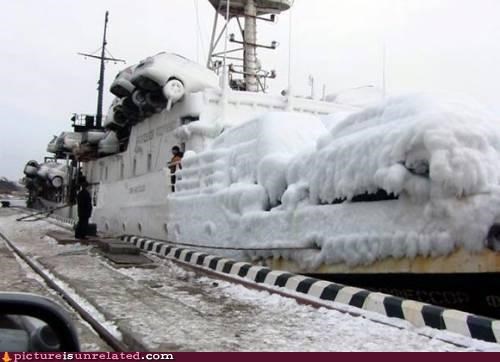 Frozen Failboat