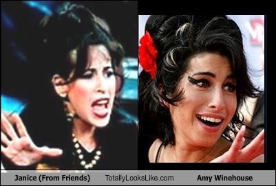 Janice (From Friends) Totally Looks Like Amy Winehouse