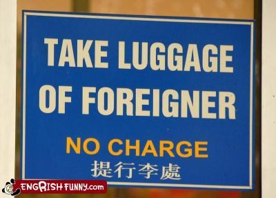 They don't deserve luggage.