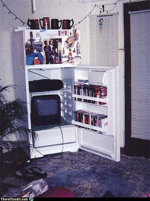 Who says a fridge is just for keeping eggs cold?