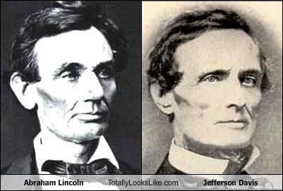 Abraham Lincoln Totally Looks Like Jefferson Davis