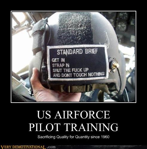 US AIRFORCE 
PILOT TRAINING