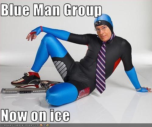 Blue Man Group  Now on ice