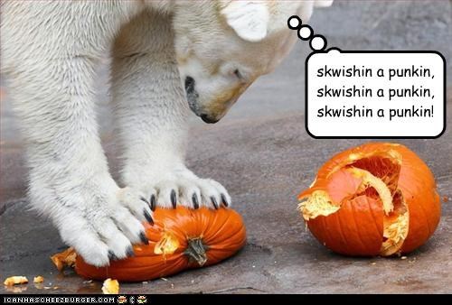 Skwishin a Punkin!